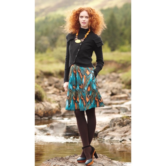 SOLD 🚫 Anthro | Girls From Savoy Ikat Strapless Dress 4P - Picture 2 of 8